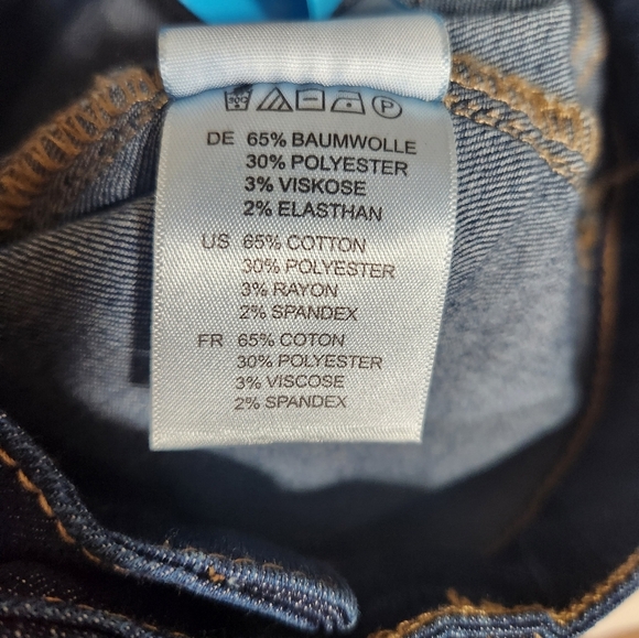 Kendall & Kylie Blue Flare Denim Jeans - Picture 9 of 10